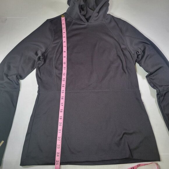 Spyder Women Black Hooded Lightweight Activewear Pullover Top Size Medium - Picture 5 of 8